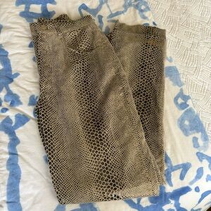 Vintage Saguaro snakeskin pants